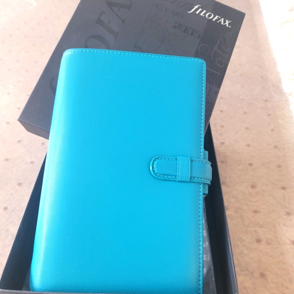 Leather bound organizer